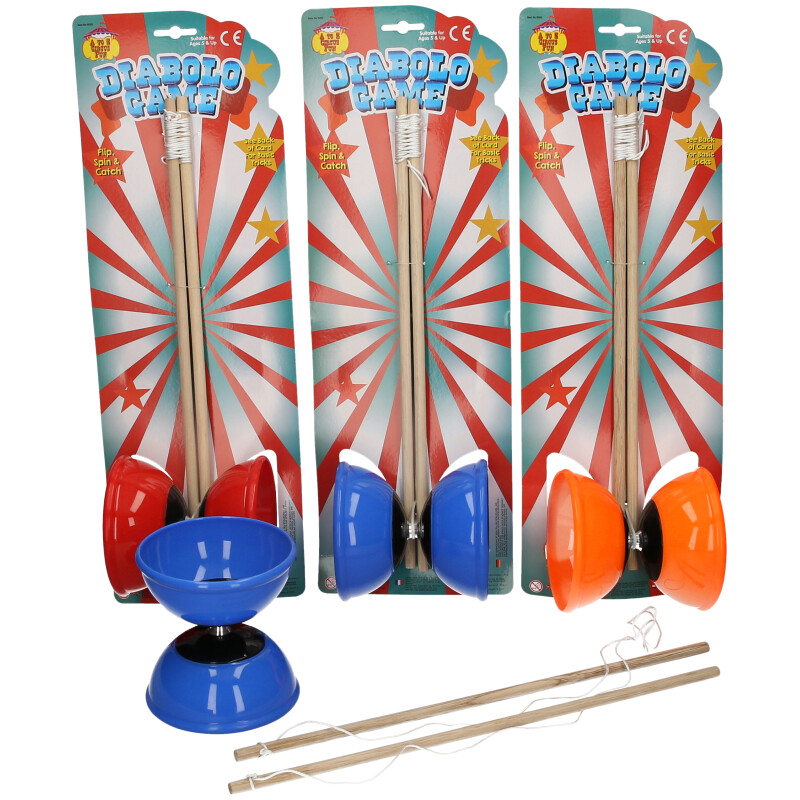 Diabolo with Wooden Handle