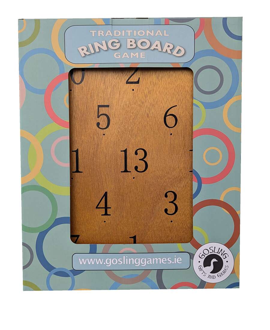 Traditional Wooden Ring Board Game