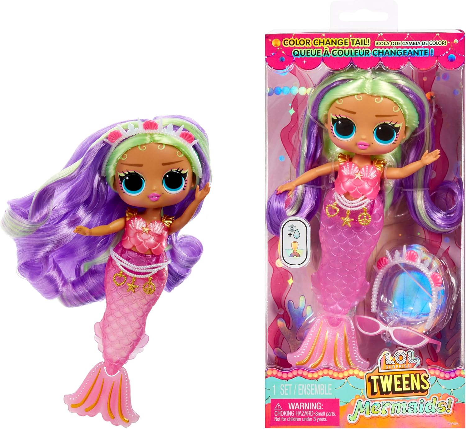 L.O.L. Surprise Tweens Mermaid Cleo Cove Doll