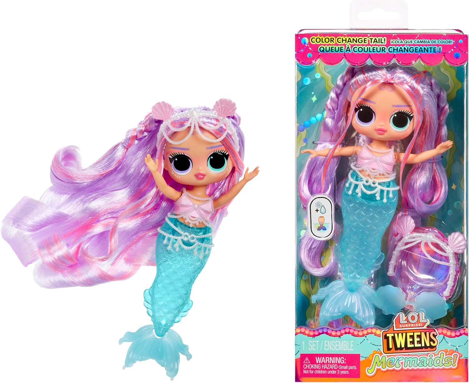 L.O.L. Surprise Tweens Mermaid Lana Marine Doll