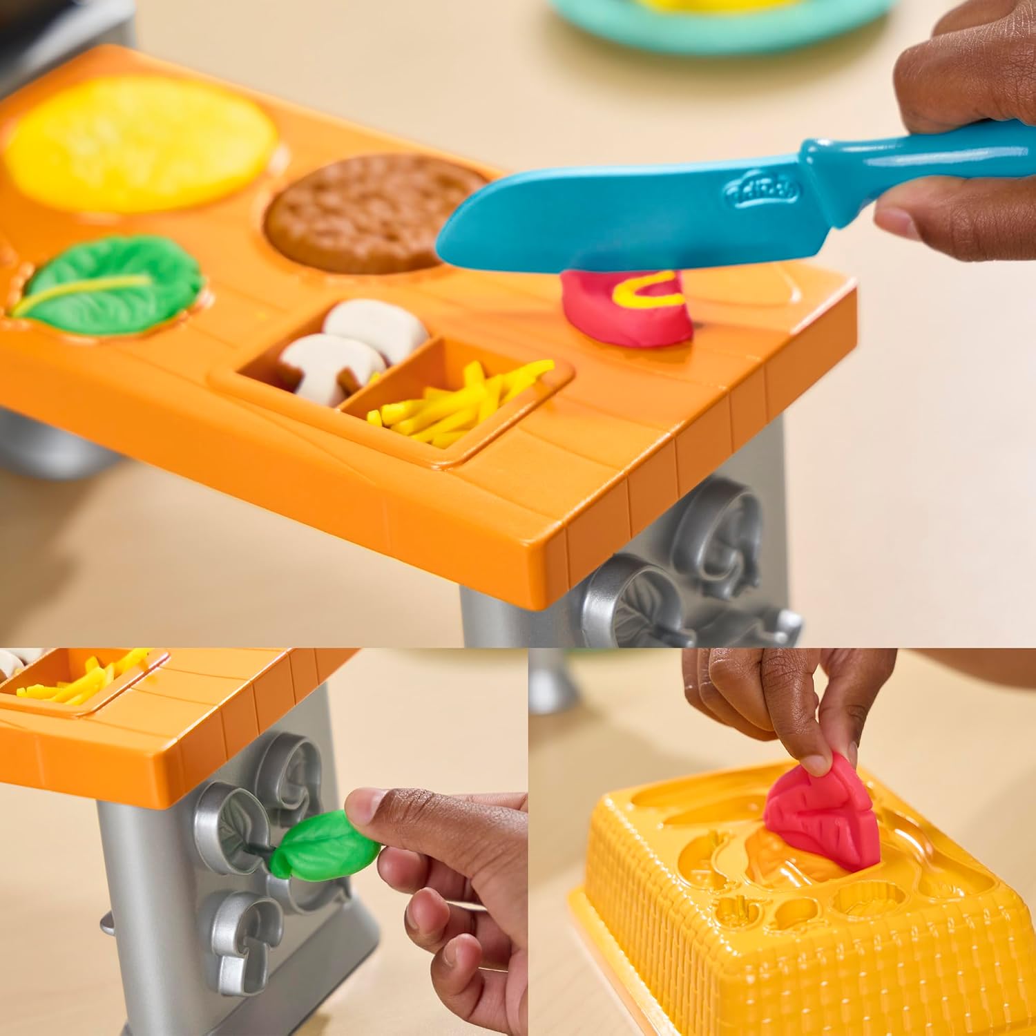 Play Doh Super Sizzlin Kitchen Playset