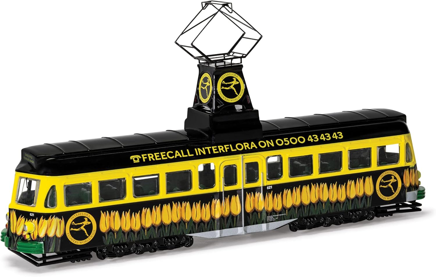 Corgi Brush Railcoach Blackpool Transport "Interflora" 1:76 Scale Die Cast & Plastic Model