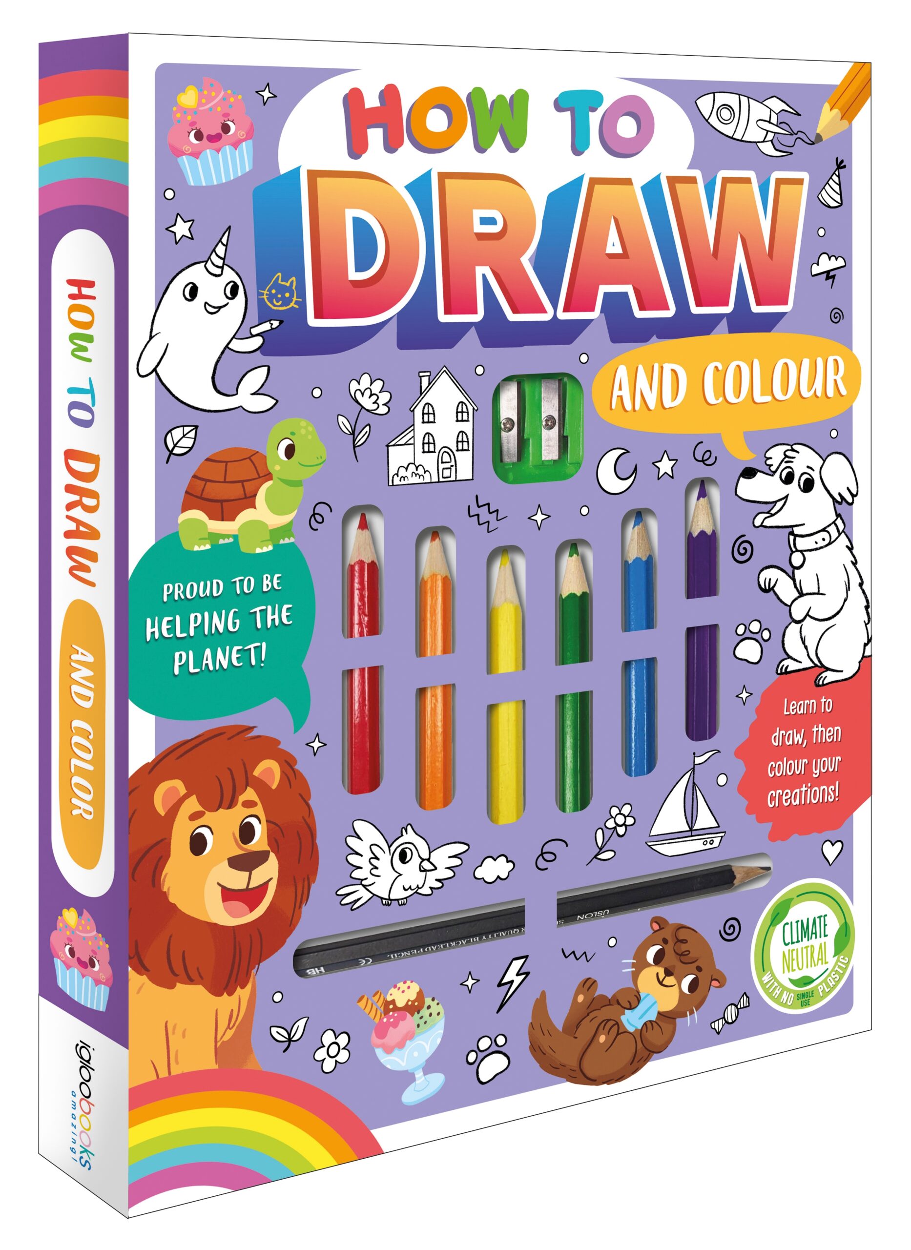 How To Draw & Colour with Pencils