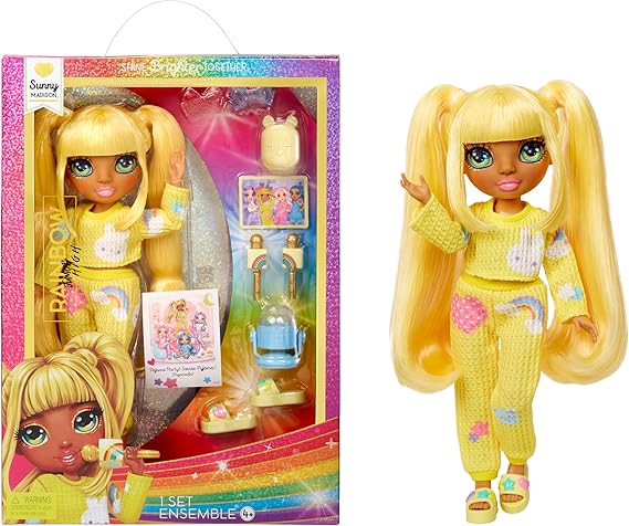 Rainbow High Junior High PJ Party Sunny Doll