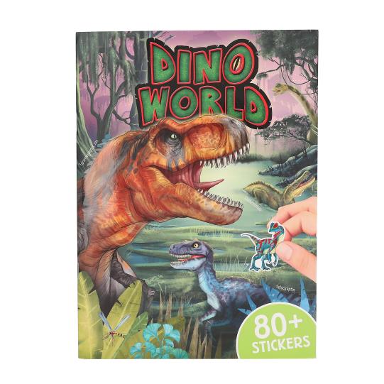 Dino World With Puffy Stickers