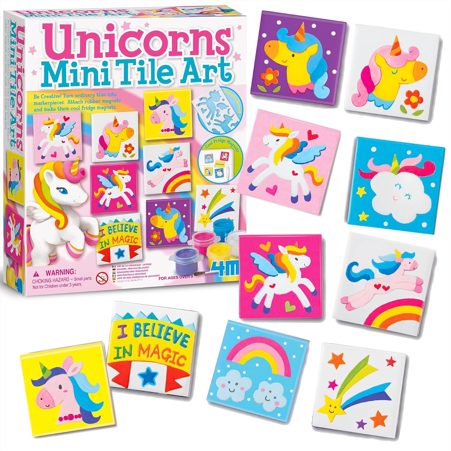 Unicorns Mini Tile Art Kit