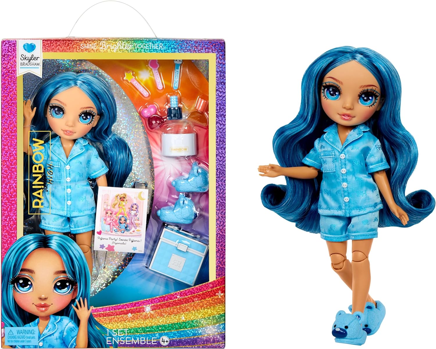 Rainbow High Junior High PJ Party Skylar Bradshaw Fashion Doll