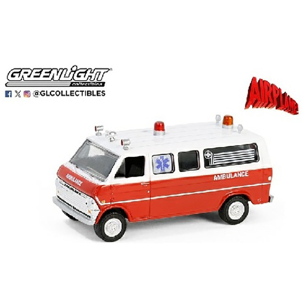 Ford Club Wagon Ambulance 1:64 Scale Die Cast