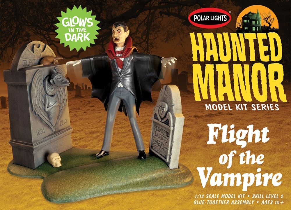Haunted Manor Flight of the Vampire 1:12 Scale Kit