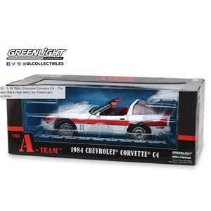The A-Team 1984 Chevrolet Corvette 1:18 Scale