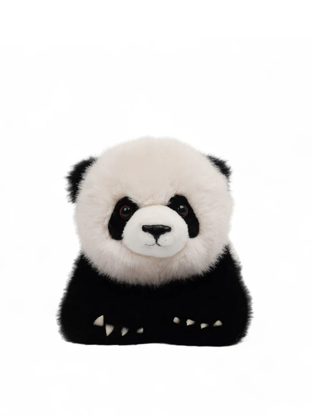 Peng Laying Panda Black & White Plush Toy