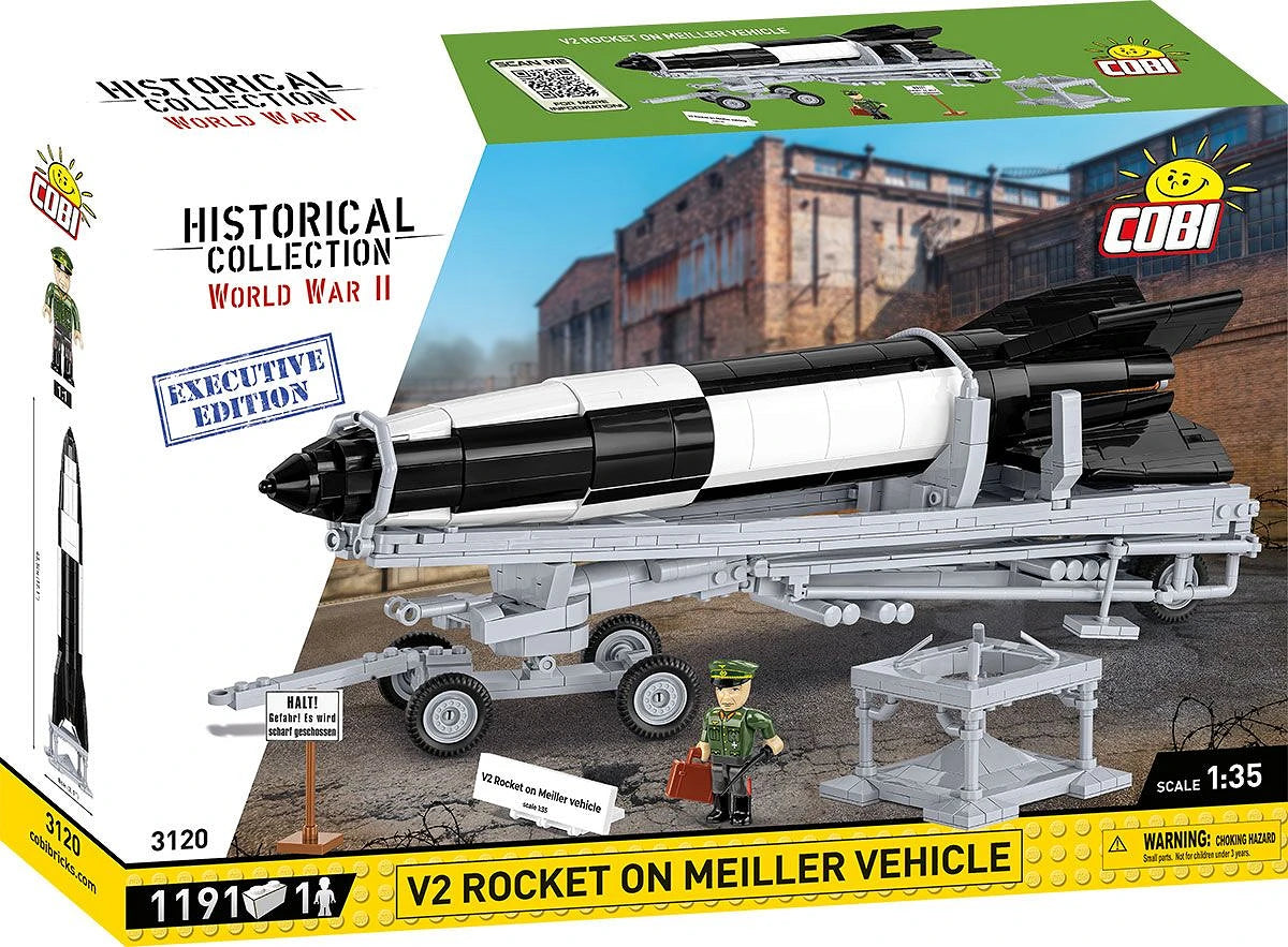 Cobi 3120 V2 Rocket On Meiller Vehicle 1:35 Scale