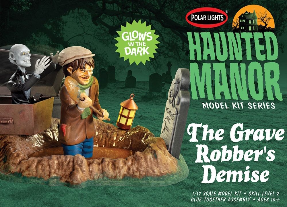 Haunted Manor The Grave Robbers 1:12 Scale Kit