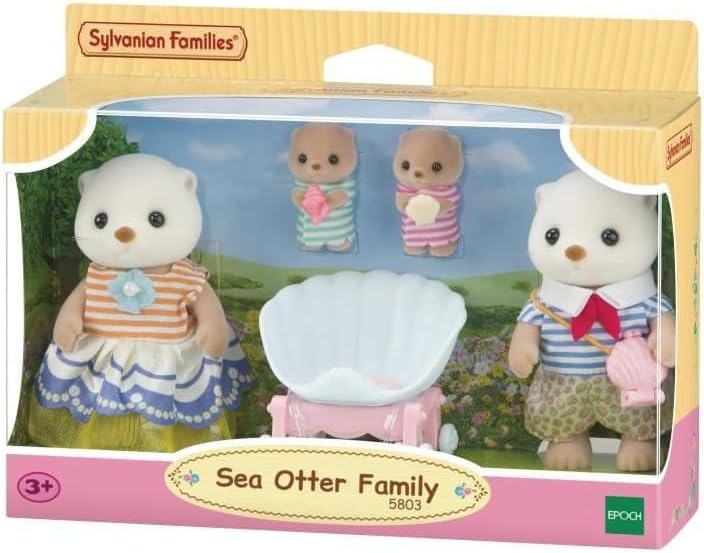 Sylvanian Sea Otter Family