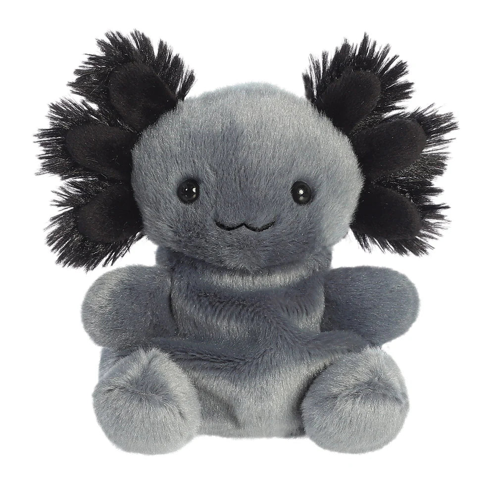 Palm Pals Onyx Axolotl 12cm Soft Toy