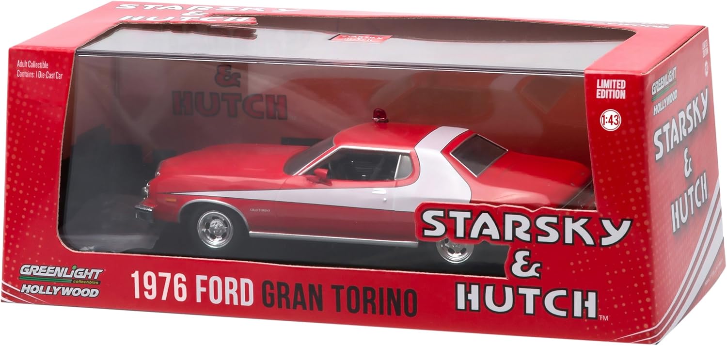 Greenlight Starsky & Hutch (1975-1979 TV Series) Ford Gran Torino 1:43 Scale Die Cast Model