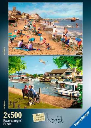 Picturesque Norfolk 2x500 Piece Jigsaws