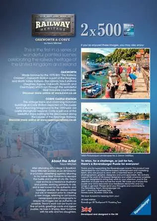 Railway Heritage No1 2x500 Piece Jigsaws