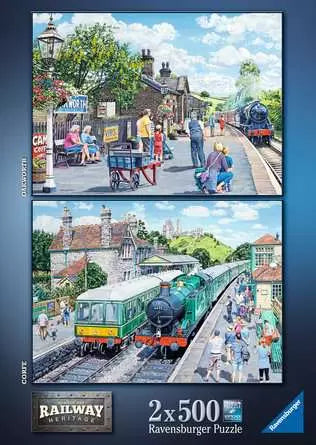 Railway Heritage No1 2x500 Piece Jigsaws