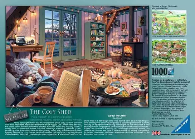 The Cosy Shed 1000 PieceJigsaw Puzzle