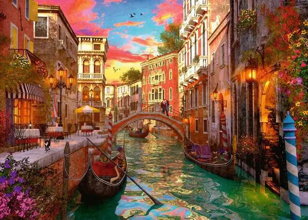 Venice Romance 1000 Piece Puzzle