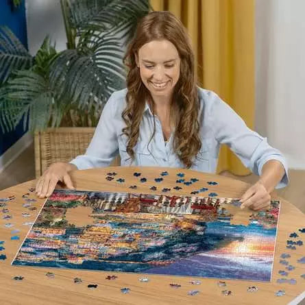 Dinner in Positano 1000 Piece Jigsaw Puzzle