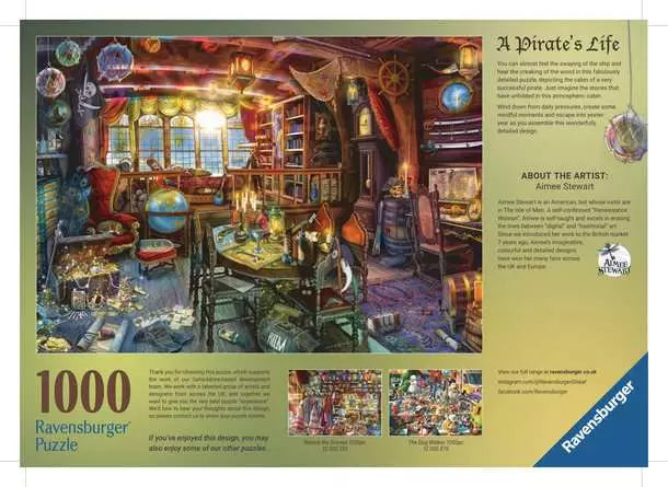 A Pirates Life! 1000 Piece Jigsaw Puzzle