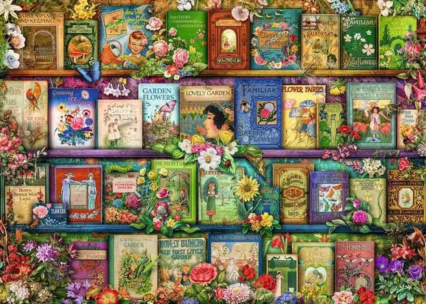 Vintage Summer Garden 1000 Piece Jigsaw Puzzle