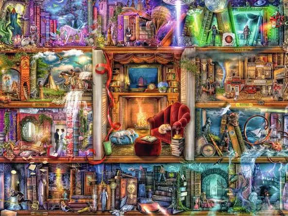 The Grand Library 1500 Piece Jigsaw Puzzle