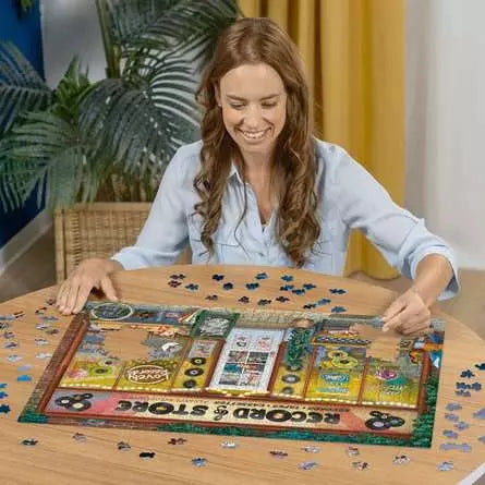 Vintage Vinyl 1000 Piece Jigsaw Puzzle