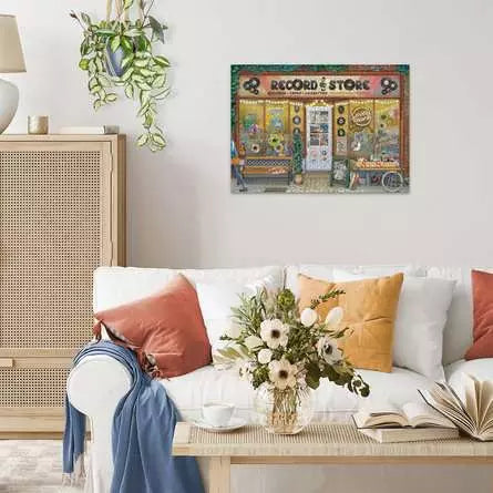 Vintage Vinyl 1000 Piece Jigsaw Puzzle