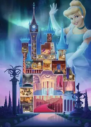 Disney Castles: Cinderella 1000 Piece Jigsaw