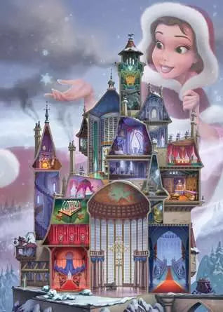 Disney Castles: Belle 1000 Piece Jigsaw Puzzle