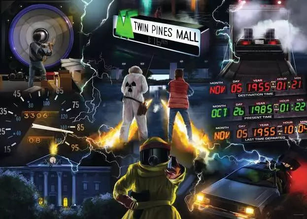 Back to the Future 1000 Piece Jigsaw Puzzle