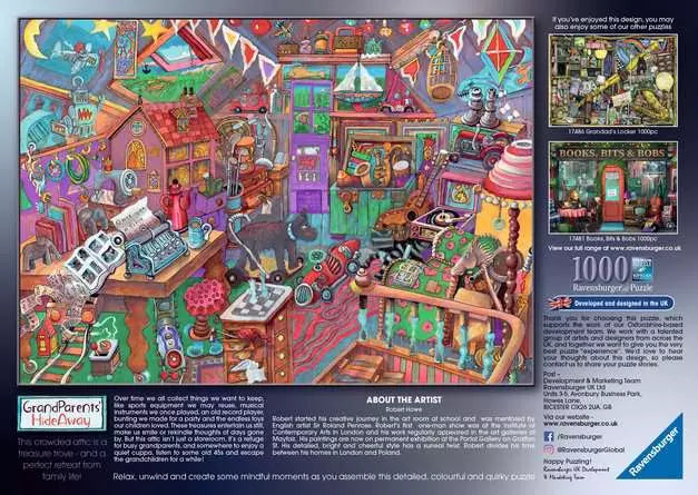 The Attic 1000 Piece Jigsaw Puzzle