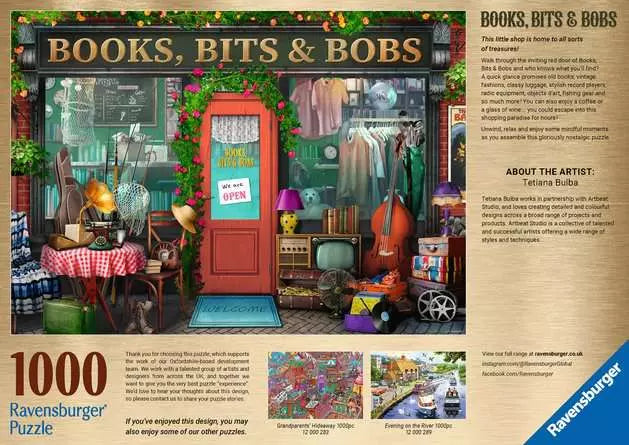 Books Bits & Bobs 1000 Piece Jigsaw Puzzle