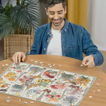 Garden Flowers 1000 Piece Jigsaw Puzzle