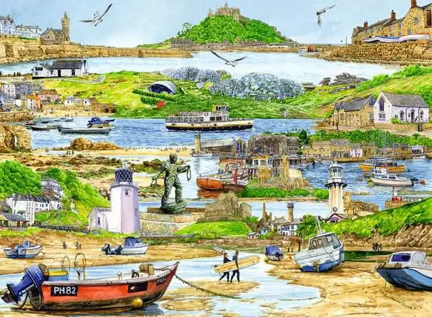 Escape to Cornwall 500 Piece Jigsaw Puzzle