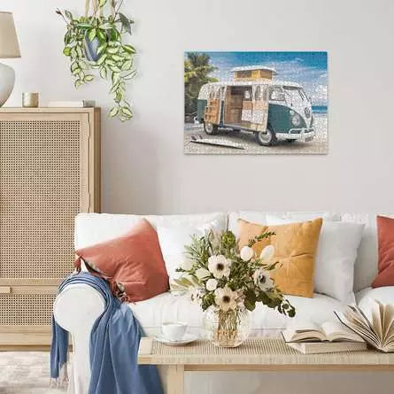 Volkswagen T1 CamperVan 1000 Piece Jigsaw Puzzle