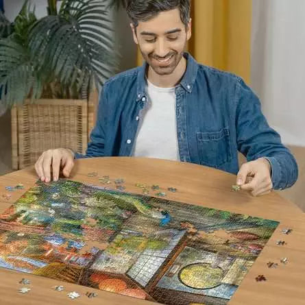 Japanese Garden Teahouse 1000 Piece Jigsaw Puzzle