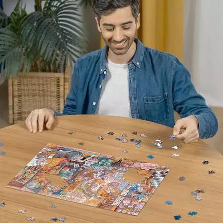 Student Days 500 Piece Jigsaw Puzzle