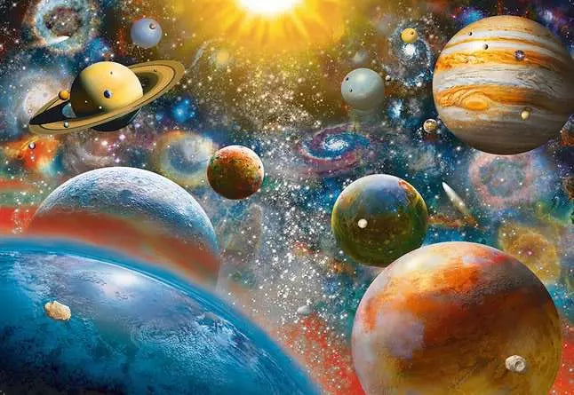 Planetary Vision 1000 Piece Jigsaw Puzzle