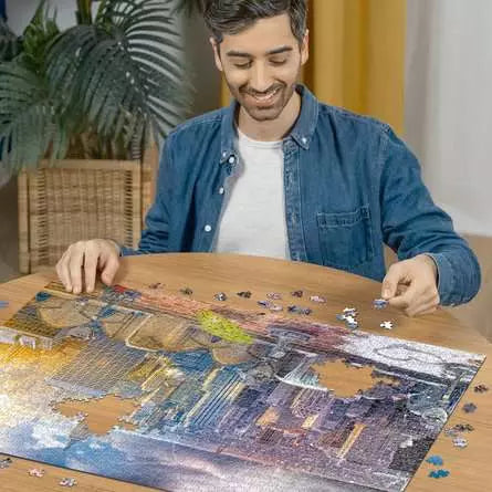Seasons of New York 1500 Piece Jigsaw Puzzle