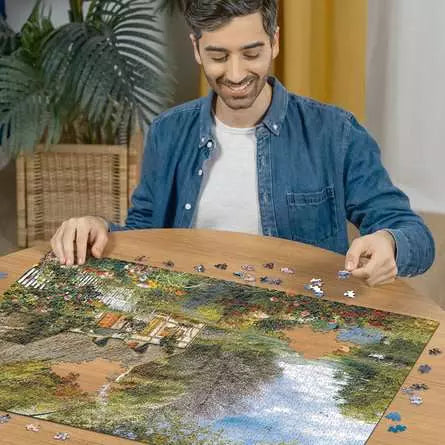 Country Cottage 1500 Piece Jigsaw Puzzle