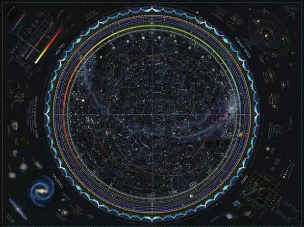 Map of the Universe 1500 Piece Jigsaw Puzzle
