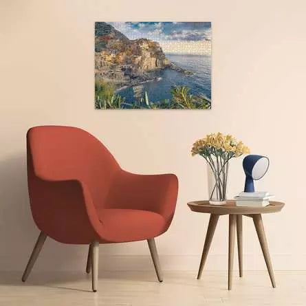 Cinque Terre viewpoint 1500 Piece Jigsaw Puzzle