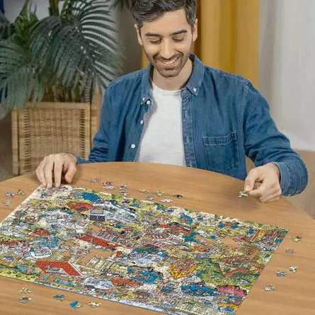 Rays Comic Series  The Campsite 1000 Piece Jigsaw