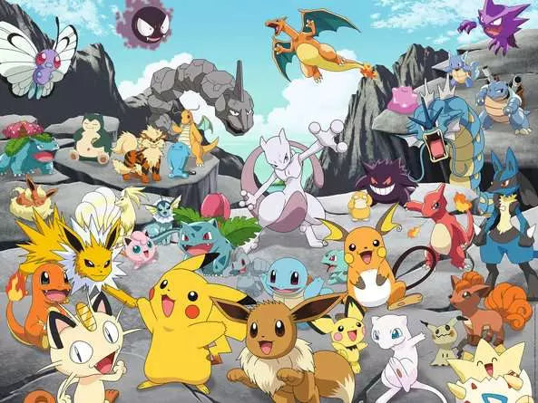 Pokemon Classics 1500 Piece Jigsaw Puzzle