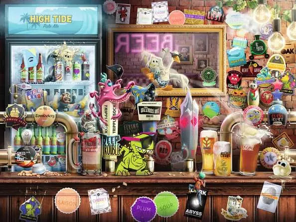 Craft Beer Bonanza 1500 Piece Jigsaw Puzzle