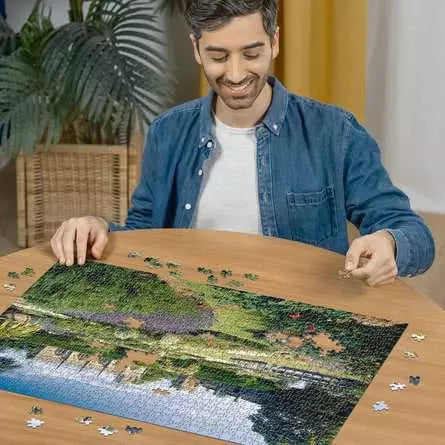Queens GardenSud.Castle 1000 Piece Jigsaw Puzzle